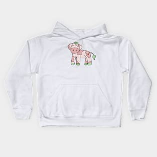 Strawberry Cow Kids Hoodie